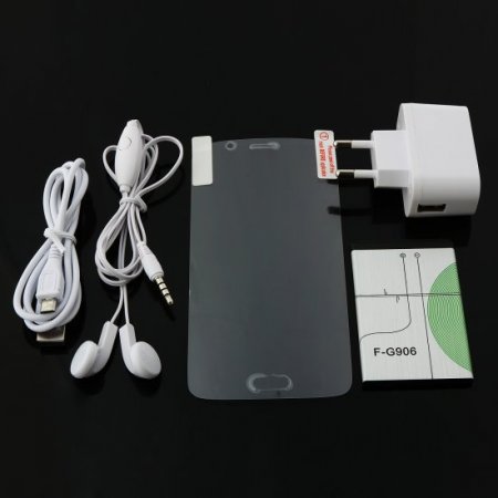 F-G906+ Smartphone Android 4.2 MTK6572W 5.0 Inch 3G GPS White