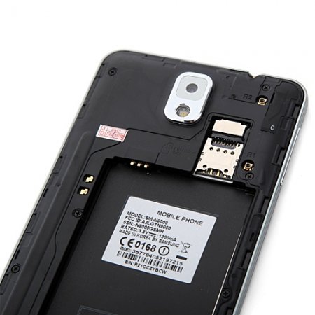 SM-N9000 Smartphone Android 4.2 MTK6572W 1.2GHz 1GB 16GB 3G GPS 5.5 Inch - White