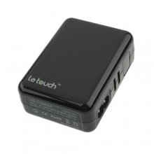Le touch Four USB AC Adapter Travel Charger for iPhone iPad Tablet PC