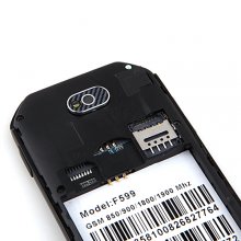 F599 Smartphone Android 2.3 MTK6515 3.4 Inch TFT Capacitive Screen - Black