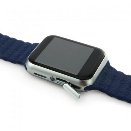 Marknano V9 Smart Watch Phone Bluetooth Watch 1.54 inch Heart Rate Dark Blue&Silver