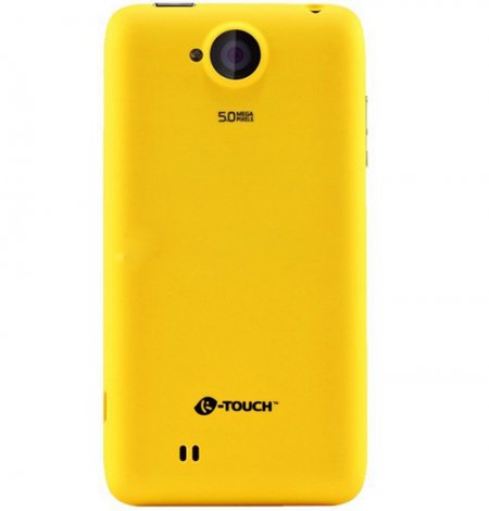 K-Touch E806 Smartphone Android 4.0 MSM8625 Duad Core 1.2GHz 4.3 Inch 3G GPS -Yellow