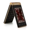 OTIUM W2014 Flip Phone Dual Touch Screen Android 4.2 MTK6572 GPS 3.0 Inch- Gold