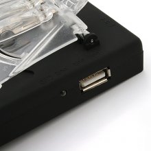 Multi-functional Universal Travel Solar Panel Emergency Charger with Flash Light for Mobile Phone