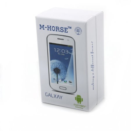 Tengda F7562 Smartphone Android 4.1 OS SC6820 1.0GHz 4.0 Inch 3.0MP Camera- Blue