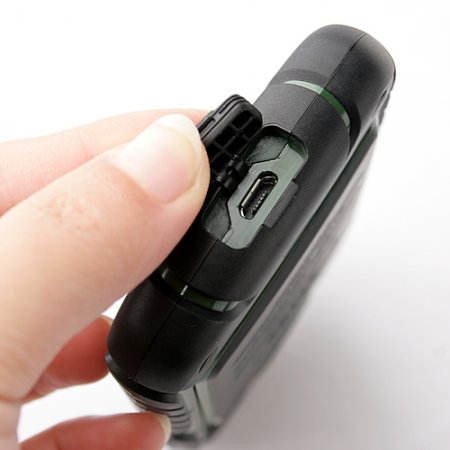 V5 Shockproof Smart Phone Android 2.3 SC8810 1.0GHz WiFi 3.5 Inch Capacitive Screen- Green