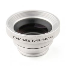 H8001 Detachable Lens for Mobile Phone Tablet PC Clip Wide Macro Lens