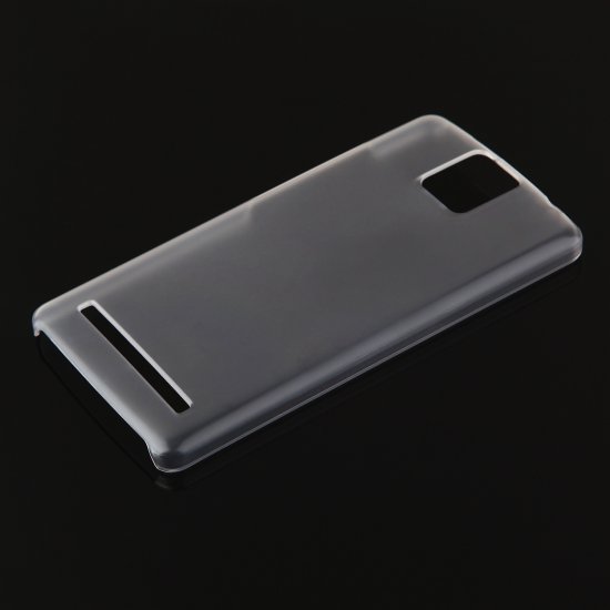 Original Plastic Transparent Protective Back Cover Case for THL 2015 Smartphone White
