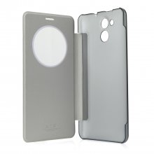 Original S-View Flip Cover Protective Case Battery Case for Elephone P7000- White