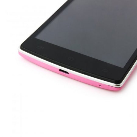 Mijue G6 Smartphone Android 4.4 MTK6572W Dual Core 5.5 Inch Smart Wake 3G Pink