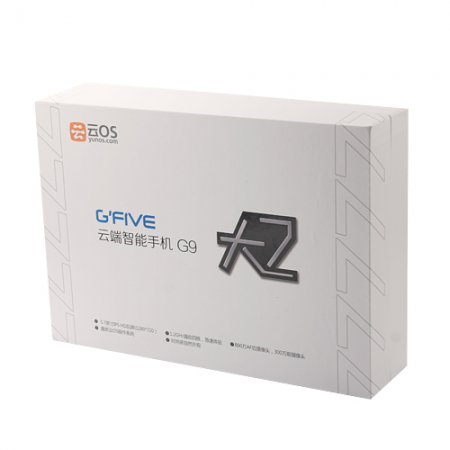 G'FIVE G9 Smartphone Aliyun OS MTK6589 Quad Core 5.7 Inch HD IPS Screen