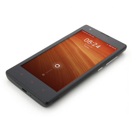 Kimi Red Smartphone Android 4.2 MTK6572W Dual Core 4.7 Inch IPS Screen GPS - Black