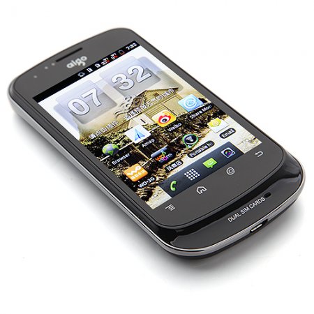 aigo D1 Smartphone 3G GPS MSM7227 1.0GHz 3.5 Inch Multi-touch Screen
