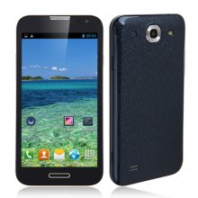 F240W Smartphone Android 4.2 MTK6582 Quad Core 1.3GHz 5.3 Inch 3G GPS Gesture Sensing -Dark Blue
