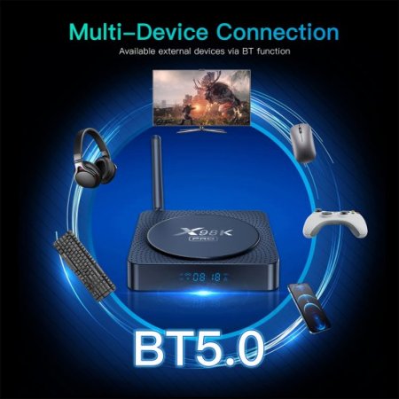 Android Set Top Box 11.0 RK3566 Quad-Core 64bit 8K Video Codec 2.1000M Ethernet 4G/5G WIFI BT 5.0 Iptv Box