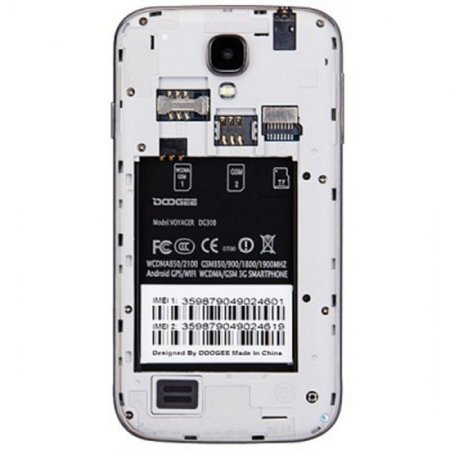 DOOGEE VOYAGER DG300 Smartphone Android 4.2 MTK6572W 5.0 Inch 3G White