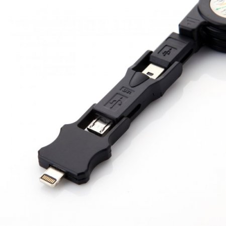 4- In-1 Multifunctional USB Charger Data Transfer Cable For Mobile Phone