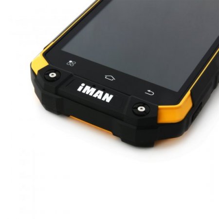 iMAN i6 Walkie Talkie Smartphone IP68 Android 4.4 MTK6592 4.7 Inch 2GB 32GB NFC Yellow