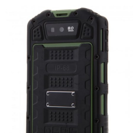 H5 Smartphone IP68 Android 4.2 MTK6572W Dual Core 4.0 Inch 3G Green