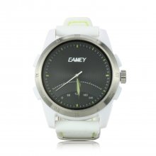 EAMEY Unik 2 Smart Sports Watch 5ATM Dual Movement Dual Battery for Android iOS White