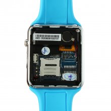 ZGPAX S79 Smart Watch Phone 1.54 Inch Touch Screen Bluetooth Camera FM Blue