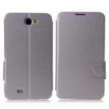 Protective Flip Cover Stand Leather Case for Samsung Note Ⅱ 6 Colors