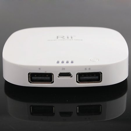 Rii P03 4000mAh Dual USB Mobile Power Bank for Smartphones
