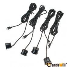 Car Parking Reverse Backup Radar 4 Sensor System out let