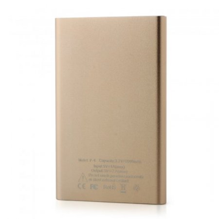 IHT P-8 8000mAh High Capacity Power Bank for Smartphone Tablet PC Gold