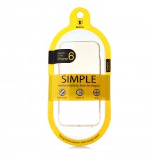 Soft TPU Back Case Back Cover for iPhone 6 Transparent Golden