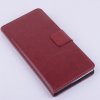Flip Leather Cover Stand Case for ECOO E02 Pro Shinning Smartphone Brown