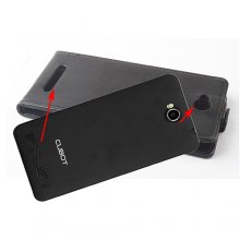 Protective Leather Flip Case Cover for Cubot P6 Smartphone 3-color