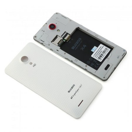 BLUBOO X4 Smartphone 4G LTE Android 4.4 MTK6582 4.5 Inch IPS 1GB 4GB White