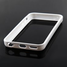 New Fashion Plastic Bumper Case For iPhone5c - White