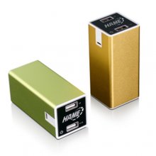 HAME P6 10400mAh Dual USB Output Power Charger Power Bank 2 Color