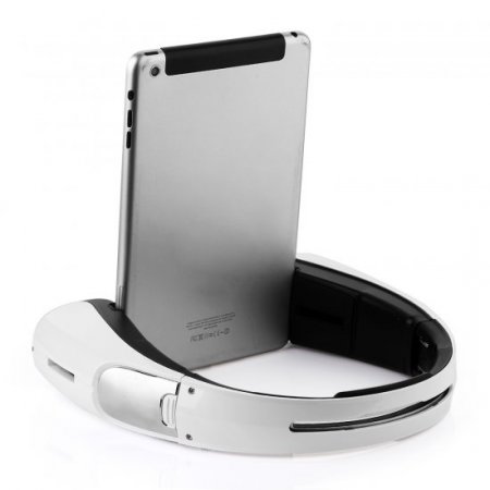 ASD-1004 Bluetooh Speaker PC Stand Speaker Foldable Wearable Bass Mic