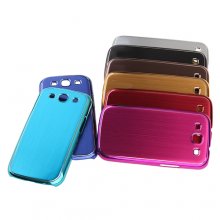 Stylish Durable Hard Plastic Protective Back Case Cover for Galaxy SIII lThin Electroplate