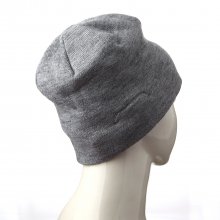 FINGO Warm Beanie Hat Wireless Bluetooth Smart Cap Headphone Speaker with Mic Grey