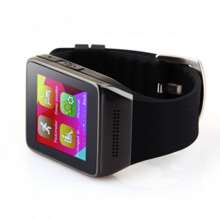 Atongm W008 Smart Watch Phone Bluetooth Watch 1.54 Inch Pedometer Anti-lost Black