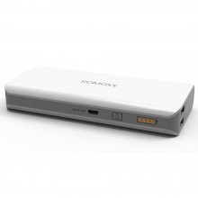 ROMOSS Sense 6 20000mAh External Power Bank 5V 2.1A for Smartphone Tablet PC- White