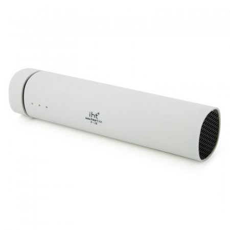 IHT P-i8 4000mAh Portable Mini Speaker Power Bank for Smartphone White