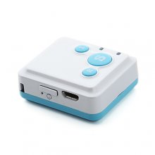 V16 Mini Personal Emergency Tracker Baby Safe Keeper GPS + SOS White + Blue