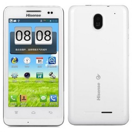 Hisense EG958 Smartphone Android 4.1 MSM8625Q Quad Core CDMA 3G GPS 4.5 Inch- White