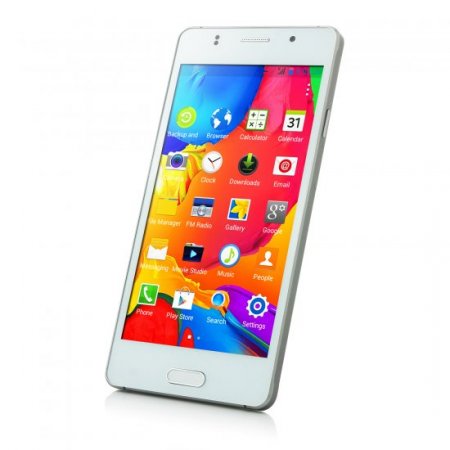 JIAKE JK760 Smartphone Android 4.4 MTK6572W Dual Core 5.0 Inch 3G Smart Wake White