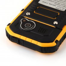 Tengda V6 Smartphone IP68 Android 4.2 MTK6572 4.0 Inch WiFi Yellow