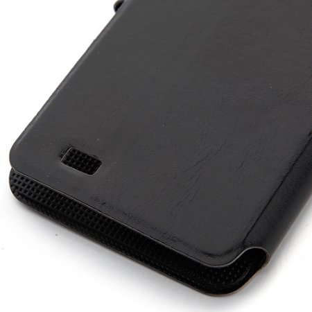 ZeroFire S-View Flip Cover Case for ZOPO C2 ZP980 ZP80+ Smartphone- Black