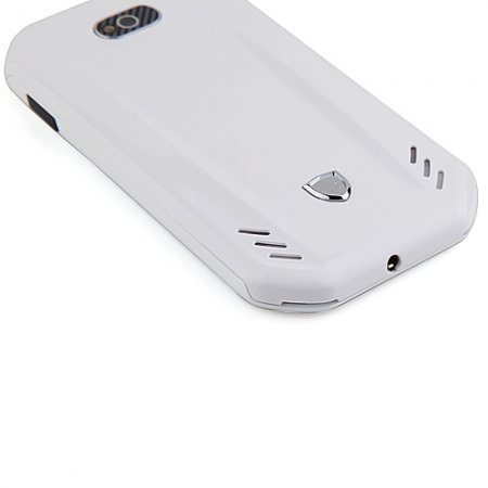 F599 Smartphone Android 2.3 MTK6515 3.4 Inch TFT Capacitive Screen - White