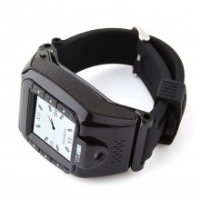 Tengda N388+ Watch Phone Quad Band Single SIM Card 1.3 Inch Bluetooth Camera FM Java