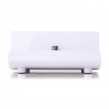 3-In-1 OTG Battery Charger Dock Stand Holder for Samsung Galaxy S4 Smartphone White