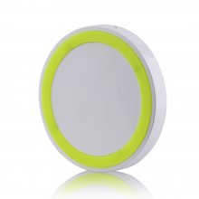 Q5 Portable Mini Wireless Charger Pad for Qi Compliant Devices Yellow&White